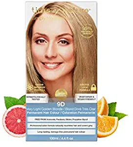 Tints of Nature 9D Very Light Golden Blonde Permanent Hair Dye, Single