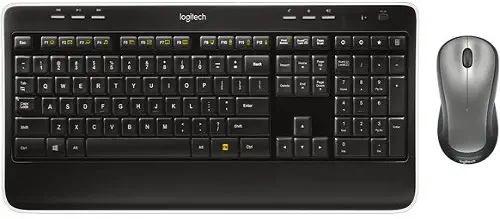 Logitech MK520 Wireless Keyboard and Mouse Combo - Black/Grey