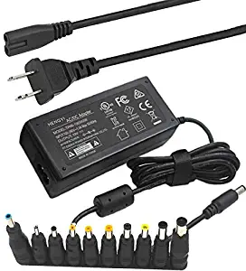 HY1C AC DC 19V 65W Universal Laptop Charger Replace LG Samsung TV Monitor Power Supply Cord Adapter for HP Dell Toshiba IBM Lenovo Acer ASUS Samsung Sony Fujitsu Gatewa Notebook Ultrabook Chromebook