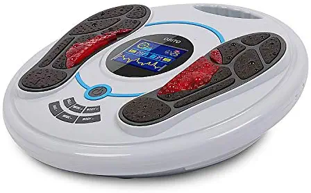 EMS & TENS Electric Foot Massager- Foot Circulation Machine, Foot Energizer-Relieve Feet, Legs & Ankles Pain, 99 Intensity Levels and 25 Different Massage Modes