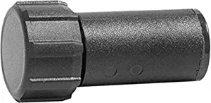 5-Pack - 1/2" Inch Drip Irrigation Connector Fitting, Compression Hose END Cap, Drip Irrigation Fitting .700 OD (Fits Poly Tubing .680" OD.700" OD & .704" OD)