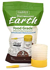 Harris Diatomaceous Earth Food Grade, 2lb with Powder Duster Included in The Bag