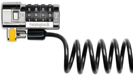 Kensington ClickSafe Combination Portable Cable Lock for Laptops and Other Devices (K64698US)