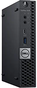 Dell OptiPlex 7070 Desktop Computer - Intel Core i7-9700T - 16GB RAM - 256GB SSD - Micro PC (Renewed)