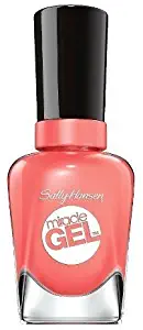 Sally Hansen Miracle Gel Nail Polish - Malibu Peach 380-new Miracle Gel No Light Needed + Up to 14 Days of Color & Shine.