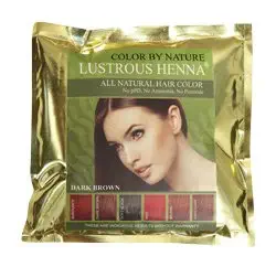 Lustrous Henna Dark Brown - 100 Grams