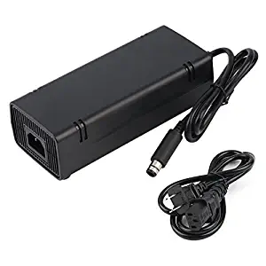 PONPY New US Plug AC Adapter Charger Power Supply Cable Cord for Xbox360 E Console