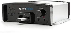 Grace Digital Message and Music on Hold USB Digital MP3 Player, Silver (GDI-USBM10)