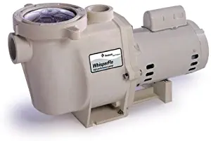 Pentair 011486 WhisperFlo High Performance Energy Efficient Two Speed Full Rated Pump, 1 Horsepower, 230 Volt, 1 Phase