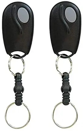 2 for Linear Megacode ACT-31B ACP00879 Mini Key Chain Garage Door Remote Control Fob (LD033 LD050 LS050)