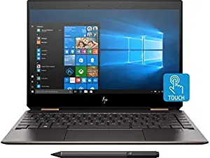 HP Spectre x360 2019 13T Gemcut Laptop i7-8565U 1.8GHz, 16GB RAM, 512GB SSD, Windows 10 Home, USB C, 13.3 FHD Touchscreen, B&O Speakers, Win 10 Home, 3 Years Mcafee Internet Security