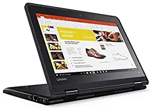 2019 Lenovo ThinkPad Yoga 11e 11.6" Anti-Glare HD Touchscreen 2-in-1 Business Laptop - Intel Core i3-7100U, 128GB M.2 SSD, 8GB RAM, Wi-Fi AC, HDMI, Bluetooth, Ethernet RJ-45, Webcam, Windows 10 Pro