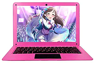 Smartbook A101 High-Performance 10.1 inch Ultra-Thin Portable Office Entertainment Notebook only 0.8KG (Intel Quad-core Processor, pre-Installed Windows 10 Professional, Office 2010) (Pink)