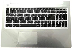 GAOCHENG Laptop PalmRest&Keyboard for Lenovo Ideapad 510-15 510-15ISK 510-15IKB Turkey TR 5CB0L37444 Upper Case with Touchpad Backlit New