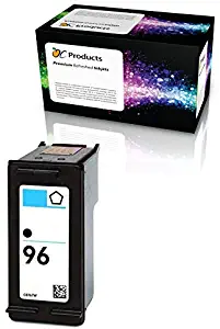 OCProducts Refilled Ink Cartridge Replacement for HP 96 for Officejet 7310 7210 7410 Deskjet 9800 6988 6980 6940 6840 5740 6540 5940 PhotoSmart 8050 8150 8450 8750 (1 Black)