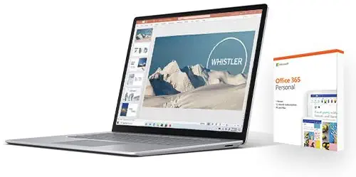 Microsoft Surface Laptop 3 2-Piece Bundle 15