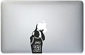 James Lebron Basketball Macbook Decal