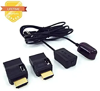 HDMI IR Extender to Control A/V Devices for Greater Distance up to 70ft Infrared IR Extender kit Include IR Receiver+IR Emitter+HDMI Adapter