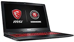 MSI GL62M 7REX-1896US 15.6" Full HD Gaming Laptop Computer Quad Core i7-7700HQ, GeForce GTX 1050Ti 4G Graphics, 8GB DRAM, 128GB SSD + 1TB Hard Drive, Steelseries Red Backlit Keyboard