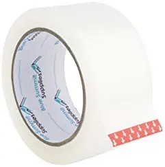 Heavy Duty Packaging Tape, Clear Packing Tape Designed for Moving Boxes, Shipping, Office, and Storage, Commercial Grade 2.7mil Thickness, 60 Yards Length, 36 Pack, 2,160 Total Yards