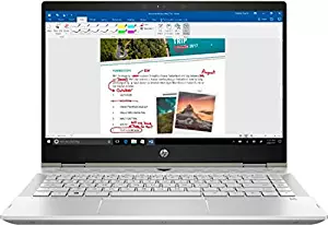 Latest_HP-Pavilion 2-in-1 14.0" FHD Widescreen LED Touchscreen Performance Laptop,8th Gen Intel Core i5-8250U Processor,8GB RAM,128GB SSD,Webcam,Wireless+Bluetooth,HDMI,Fingerprint Reader,Windows 10