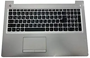 GAOCHENG Laptop PalmRest&Keyboard for Lenovo Ideapad 510-15 510-15ISK 510-15IKB Germany GR 5CB0L37453 Upper Case with Touchpad NO Backlit New