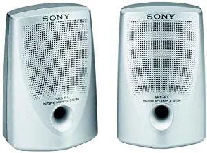 Sony SRS-P7 Passive Speaker System with Stereo Mini-Plug Input