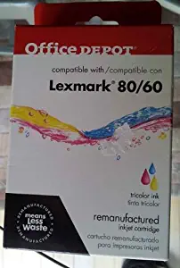 Office Depot(R) Model 80 Remanufactured Color Ink Cartridge