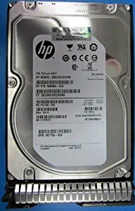 HP 658102-001 2TB hot-plug SATA hard drive - 7,200 RPM, 6Gb/sec transfer rate, 3.5-inch large form factor (LFF), Midline, SmartDrive Carrier (SC) - Not for use in MSA products