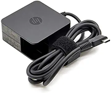 HP 45W Charger Ac Adapter for 828622-002 HP Spectre 13 Chromebook 13 G1 Elite x2 1012 G1 Spectre 13 2016 Compatible with P/N: V5Y26UT#ABA, 844205-850, 828622-002, 828769-001